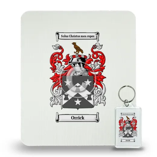Orrick Mouse Pad and Keychain Combo Package