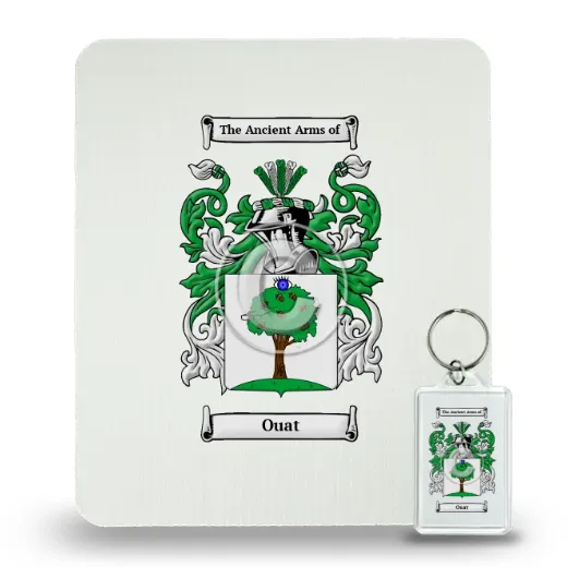 Ouat Mouse Pad and Keychain Combo Package
