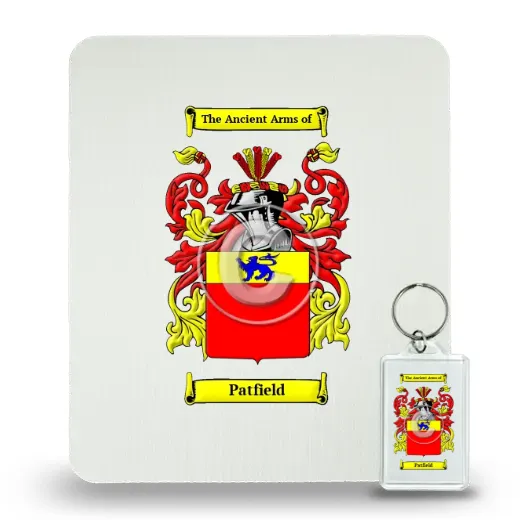 Patfield Mouse Pad and Keychain Combo Package