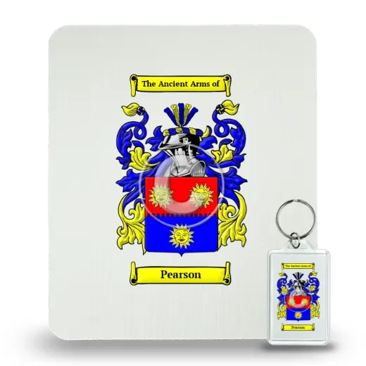 Pearson Mouse Pad and Keychain Combo Package