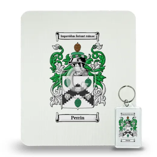 Perrin Mouse Pad and Keychain Combo Package