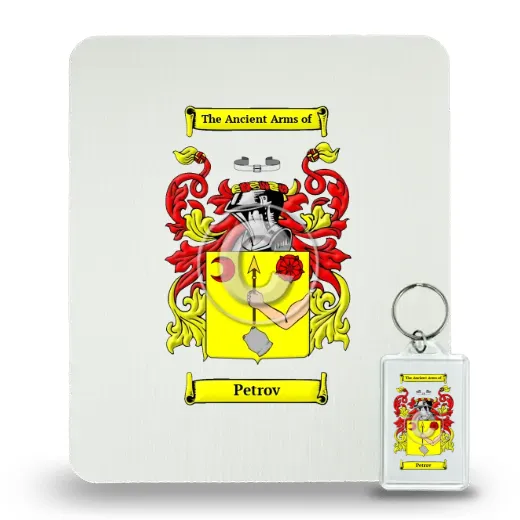 Petrov Mouse Pad and Keychain Combo Package