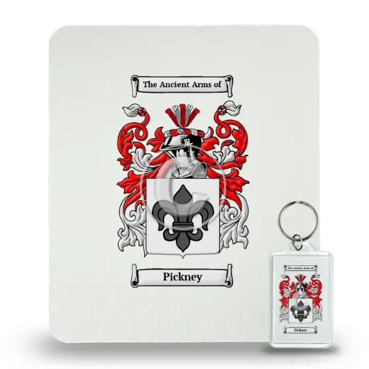 Pickney Mouse Pad and Keychain Combo Package