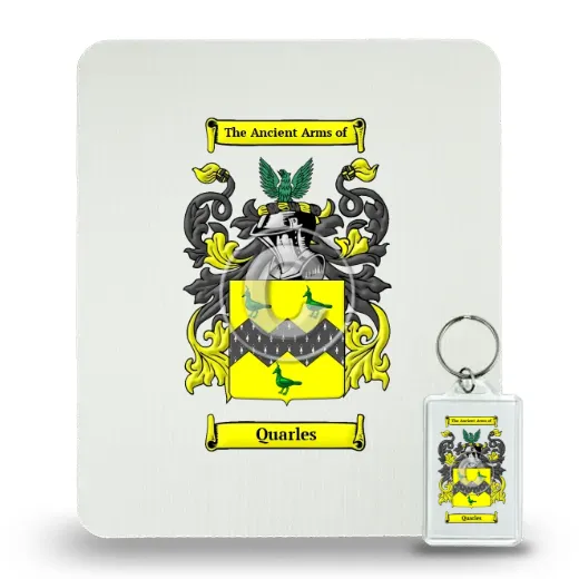 Quarles Mouse Pad and Keychain Combo Package