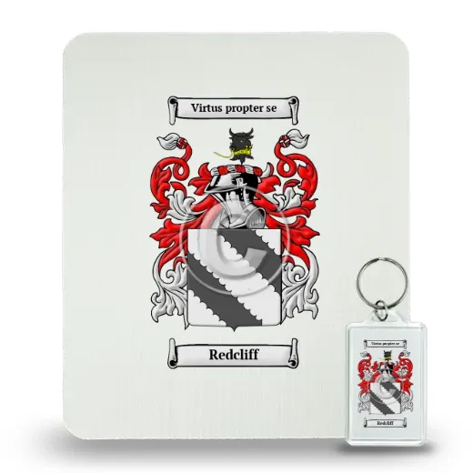 Redcliff Mouse Pad and Keychain Combo Package
