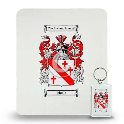 Rhule Mouse Pad and Keychain Combo Package