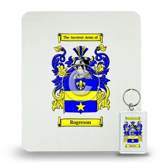 Rogerson Mouse Pad and Keychain Combo Package