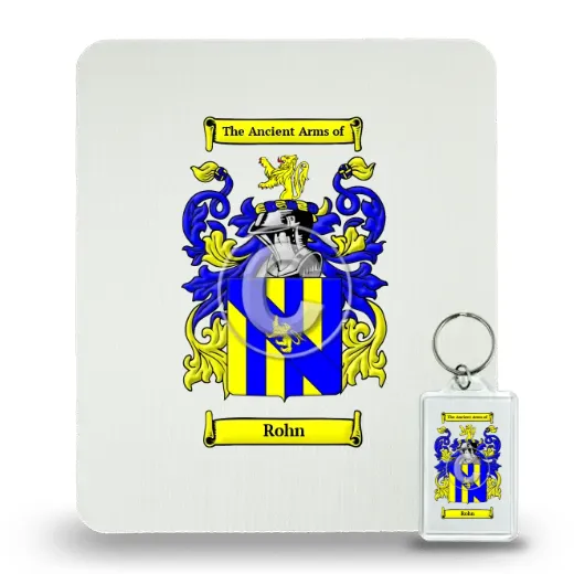 Rohn Mouse Pad and Keychain Combo Package