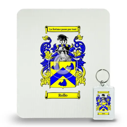 Rollo Mouse Pad and Keychain Combo Package