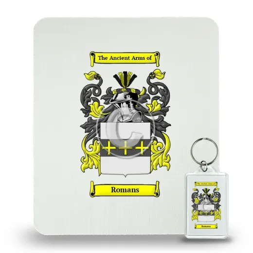 Romans Mouse Pad and Keychain Combo Package