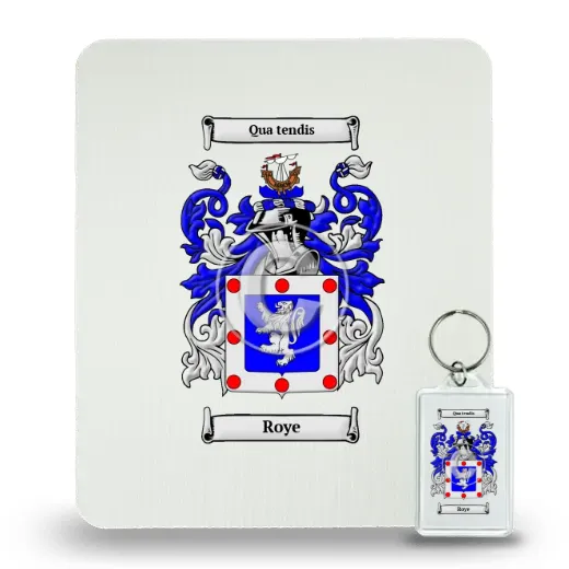 Roye Mouse Pad and Keychain Combo Package
