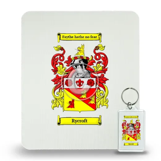 Rycroft Mouse Pad and Keychain Combo Package