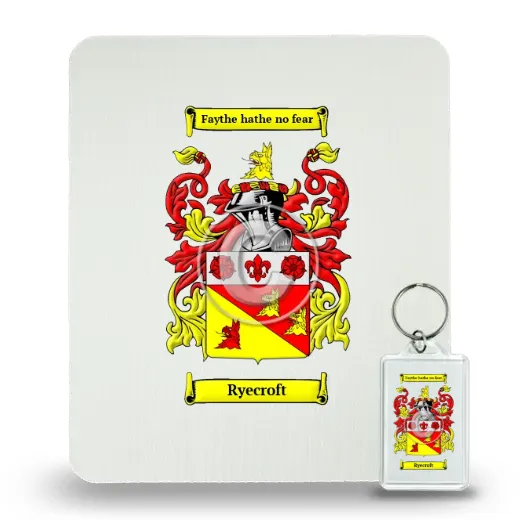 Ryecroft Mouse Pad and Keychain Combo Package