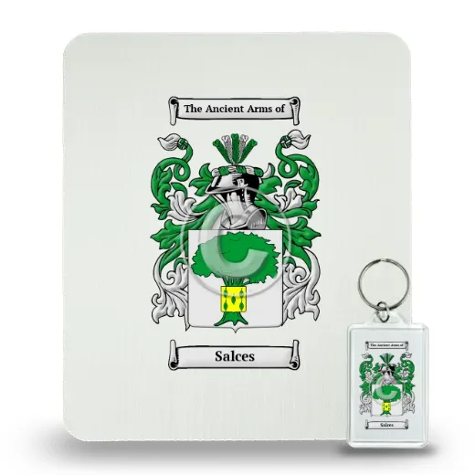 Salces Mouse Pad and Keychain Combo Package