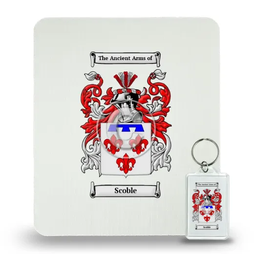 Scoble Mouse Pad and Keychain Combo Package