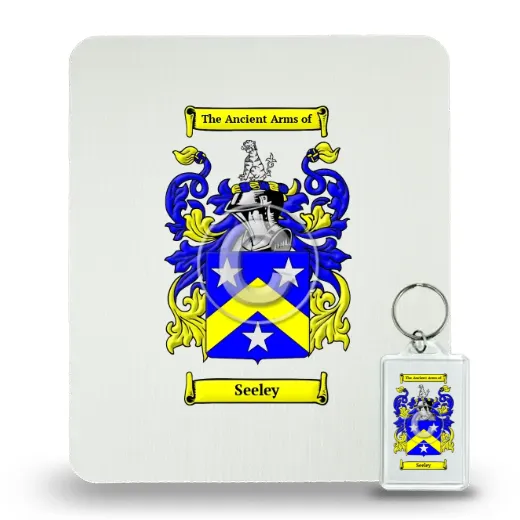 Seeley Mouse Pad and Keychain Combo Package