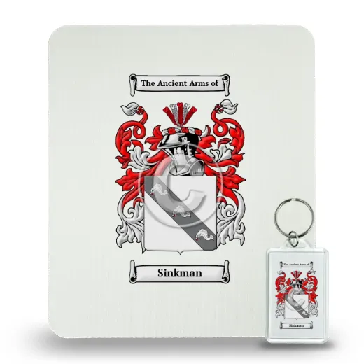 Sinkman Mouse Pad and Keychain Combo Package