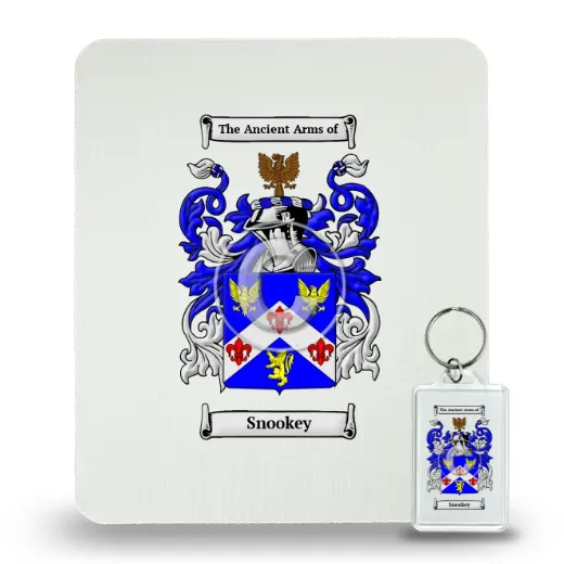 Snookey Mouse Pad and Keychain Combo Package