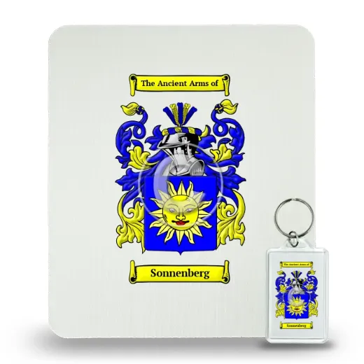 Sonnenberg Mouse Pad and Keychain Combo Package