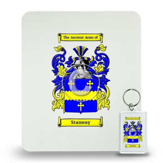 Stanway Mouse Pad and Keychain Combo Package