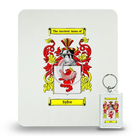 Sylve Mouse Pad and Keychain Combo Package
