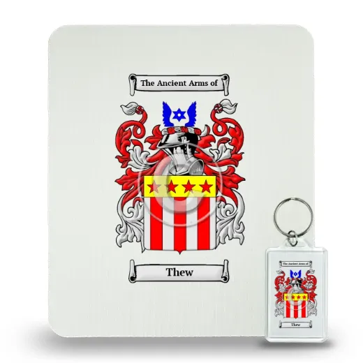 Thew Mouse Pad and Keychain Combo Package
