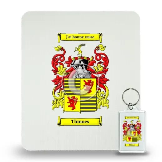 Thinnes Mouse Pad and Keychain Combo Package