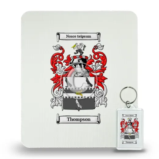 Thompson Mouse Pad and Keychain Combo Package