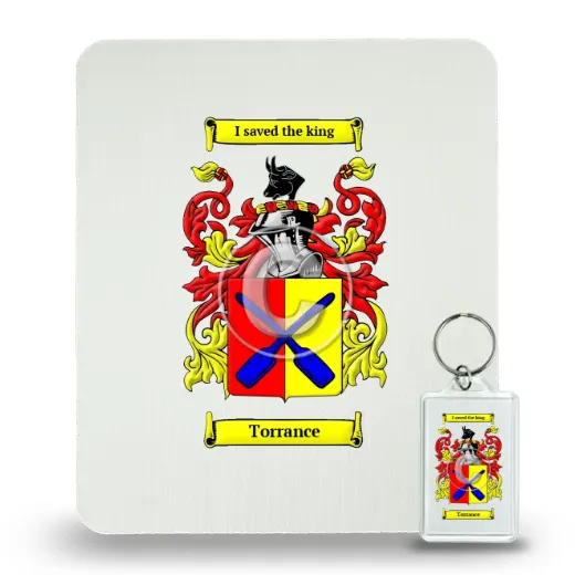 Torrance Mouse Pad and Keychain Combo Package
