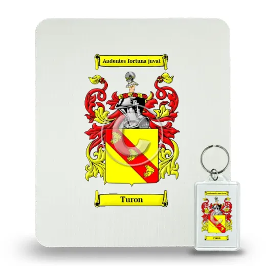 Turon Mouse Pad and Keychain Combo Package