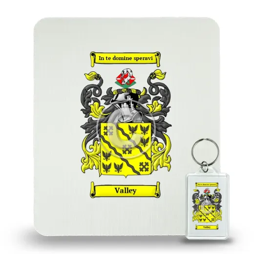 Valley Mouse Pad and Keychain Combo Package