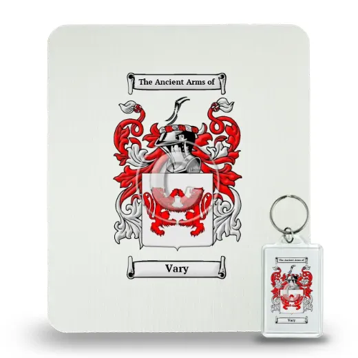 Vary Mouse Pad and Keychain Combo Package