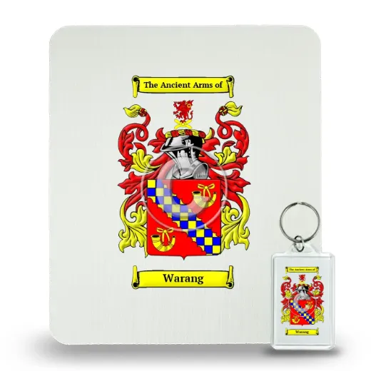 Warang Mouse Pad and Keychain Combo Package
