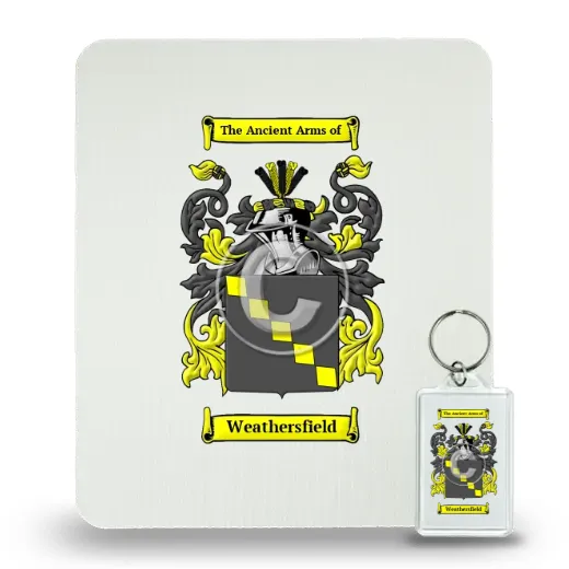 Weathersfield Mouse Pad and Keychain Combo Package