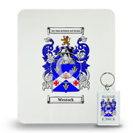 Westock Mouse Pad and Keychain Combo Package