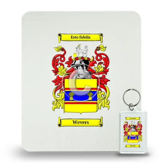 Wevers Mouse Pad and Keychain Combo Package