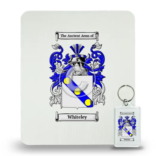 Whiteley Mouse Pad and Keychain Combo Package