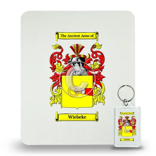 Wiebeke Mouse Pad and Keychain Combo Package