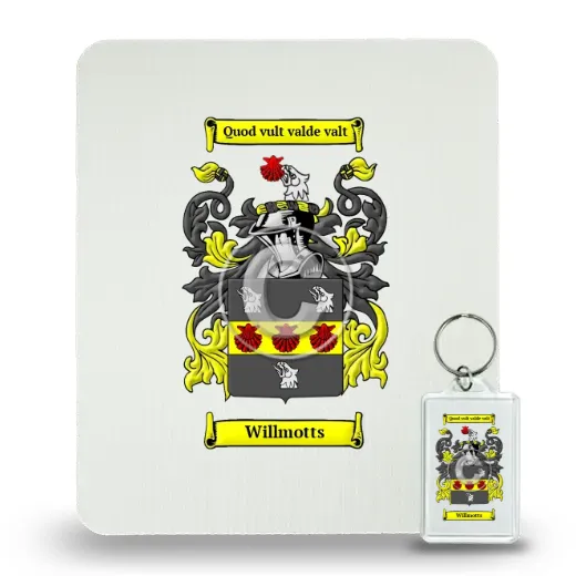 Willmotts Mouse Pad and Keychain Combo Package