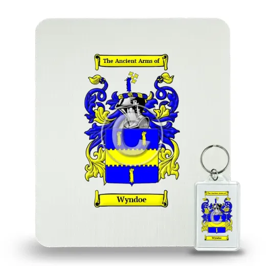 Wyndoe Mouse Pad and Keychain Combo Package