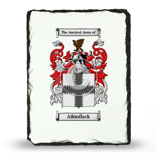 Aikinflack Coat of Arms Slate