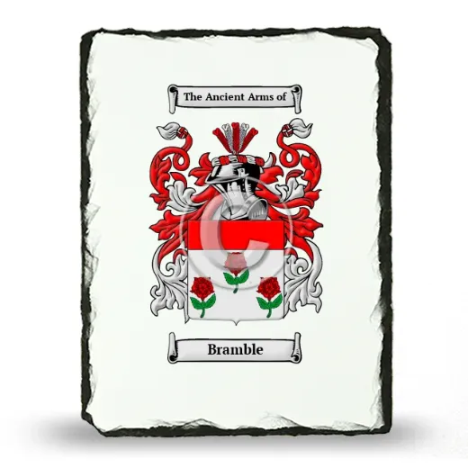 Bramble Coat of Arms Slate