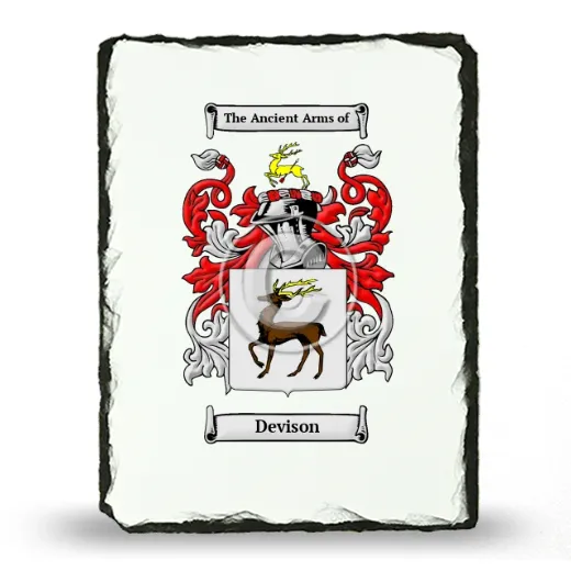 Devison Coat of Arms Slate