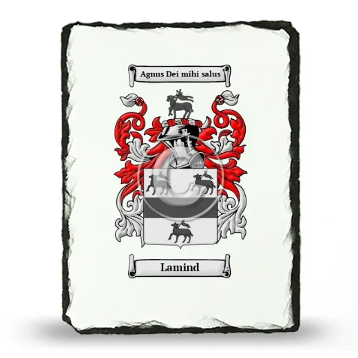 Lamind Coat of Arms Slate