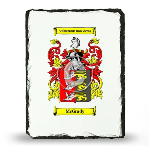 McGrady Coat of Arms Slate