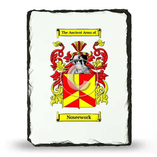 Noseework Coat of Arms Slate