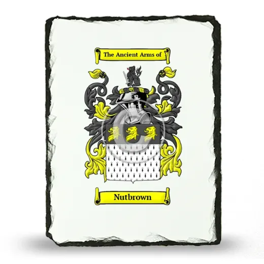 Nutbrown Coat of Arms Slate