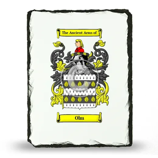 Olm Coat of Arms Slate