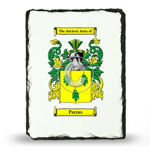Parras Coat of Arms Slate