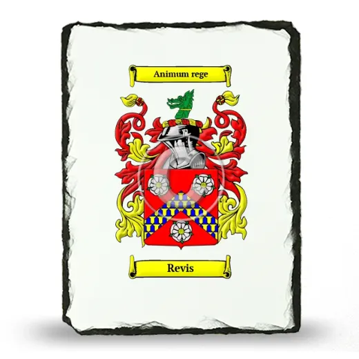 Revis Coat of Arms Slate